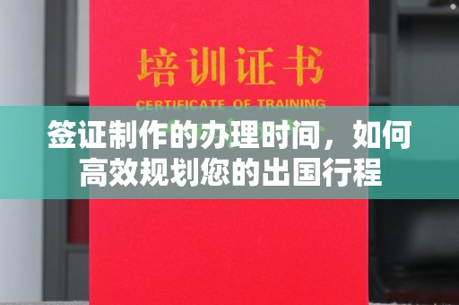 光泽签证制作的办理时间，如何高效规划您的出国行程