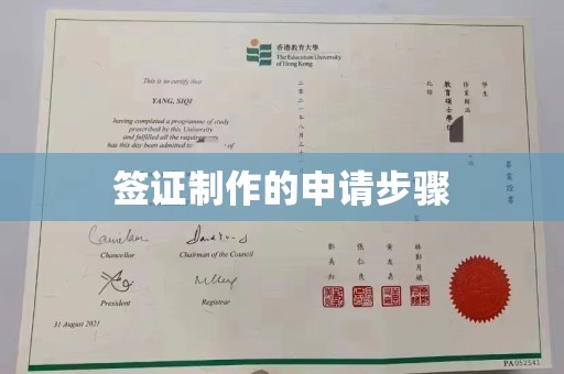 光泽签证制作的申请步骤