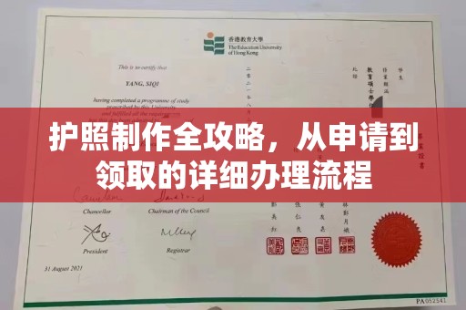 光泽护照制作全攻略，从申请到领取的详细办理流程